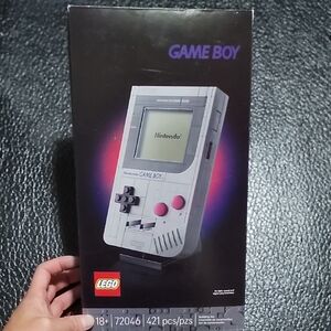 Lego x Nintendo Game Boy Gray and Red Set - BOX Only